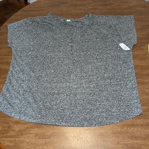 XXL Old Navy Heathered Gray T -Shirt